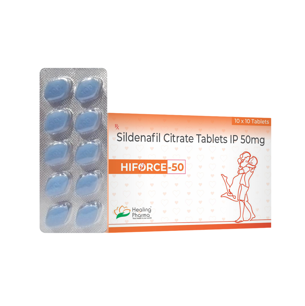 실데나필 하이포스 50mg (비아그라 팔팔정 제너릭)