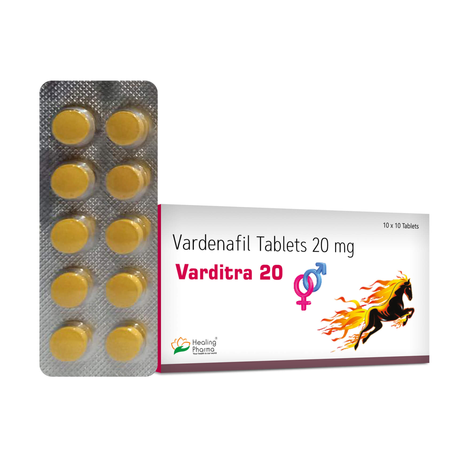 바데나필 바르디트라 20mg (레비트라 야일라 제너릭)