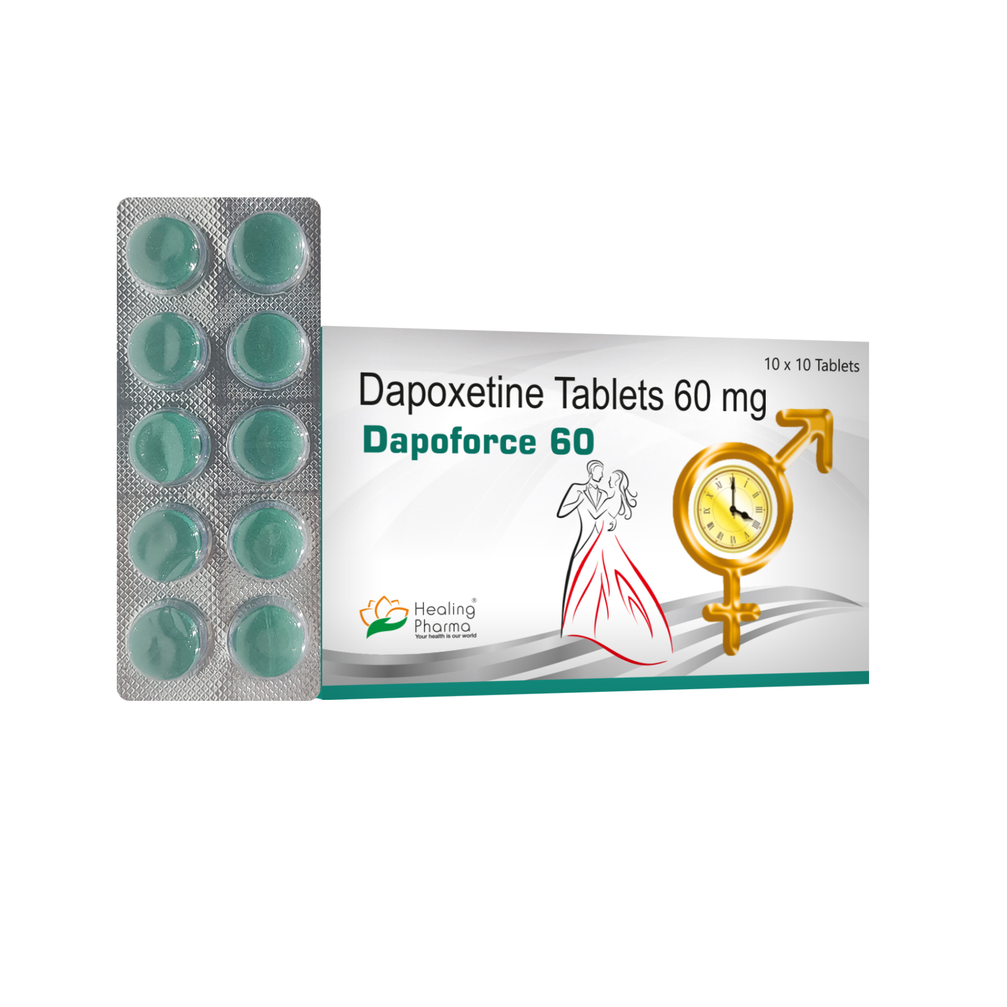 다폭세틴 다포포스 60mg (프릴리지 네노마 제너릭)