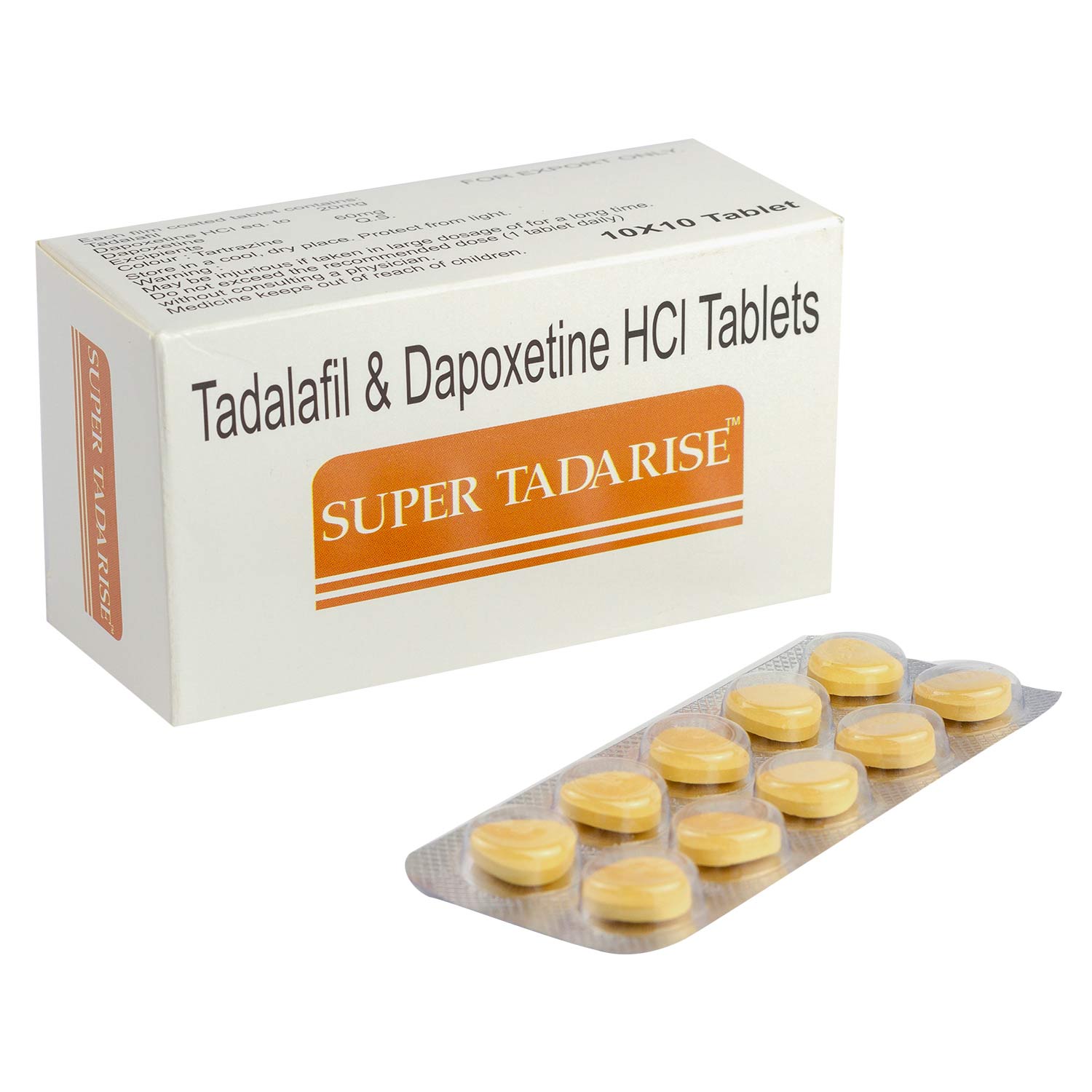 타다라필+다폭세틴 슈퍼 타다라이즈 80mg (시알리스+프릴리지 제너릭)