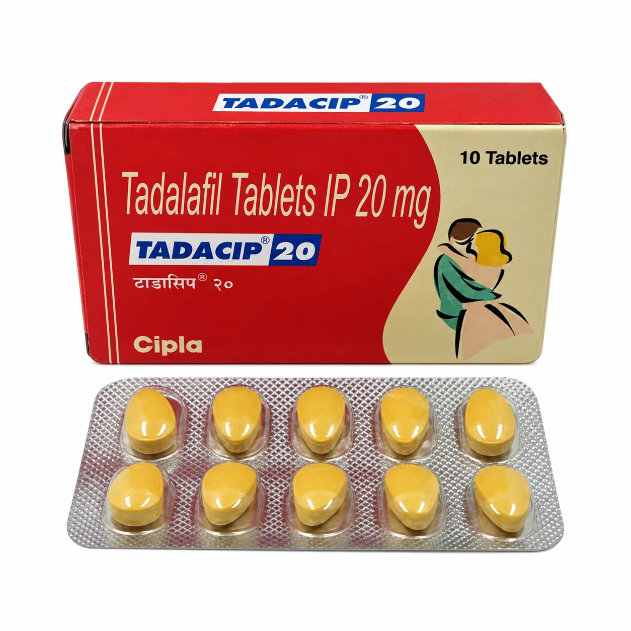 타다라필 타다시프 20mg (Tadacip · Cipla)