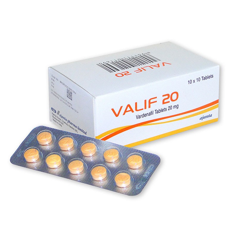 바데나필 발리프 20mg (레비트라 야일라 제너릭)