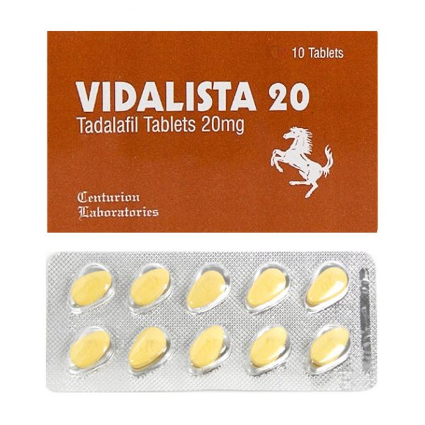 타다라필 비달리스타 20mg (시알리스 구구정 제너릭)