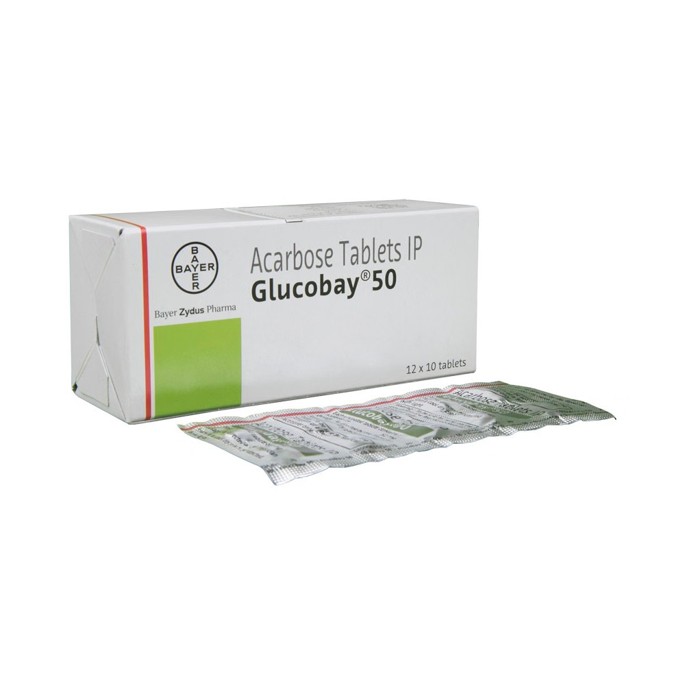 아카보스 글루코바이 50mg (글루코바이 제너릭)