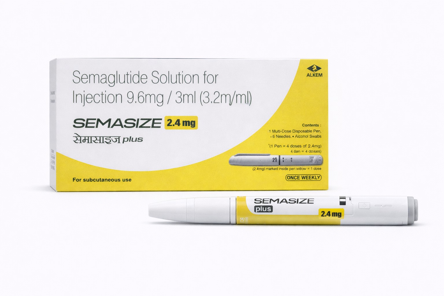 세마글루티드 세마사이즈 플러스 2.4mg (위고비 제너릭)