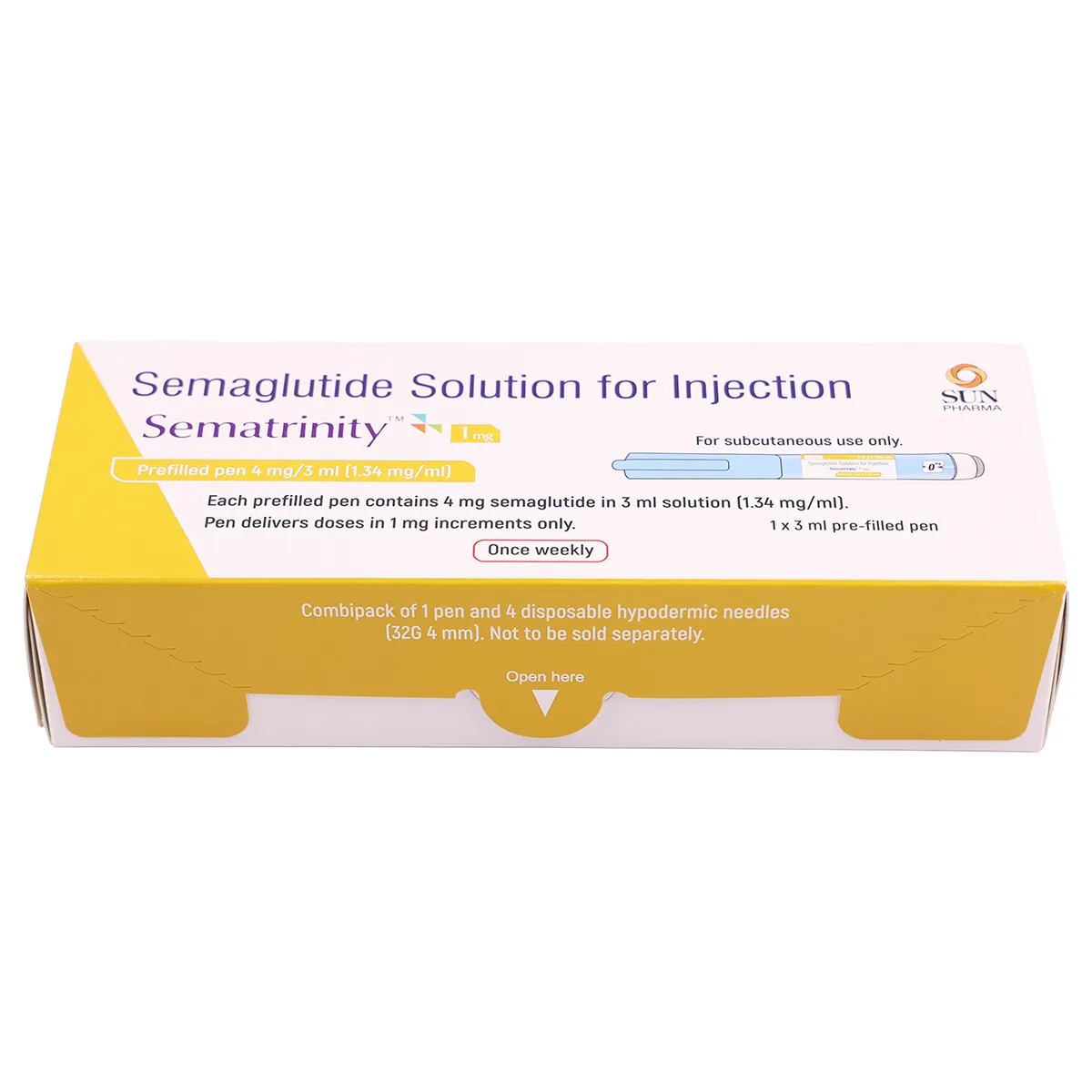 세마글루티드 세마트리니티 1mg (위고비 제너릭)